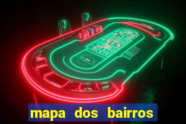 mapa dos bairros de porto velho